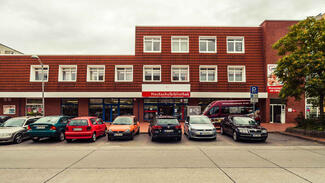 Bibliothek der Fachhochschule Neubrandenburg in der Kaufhalle